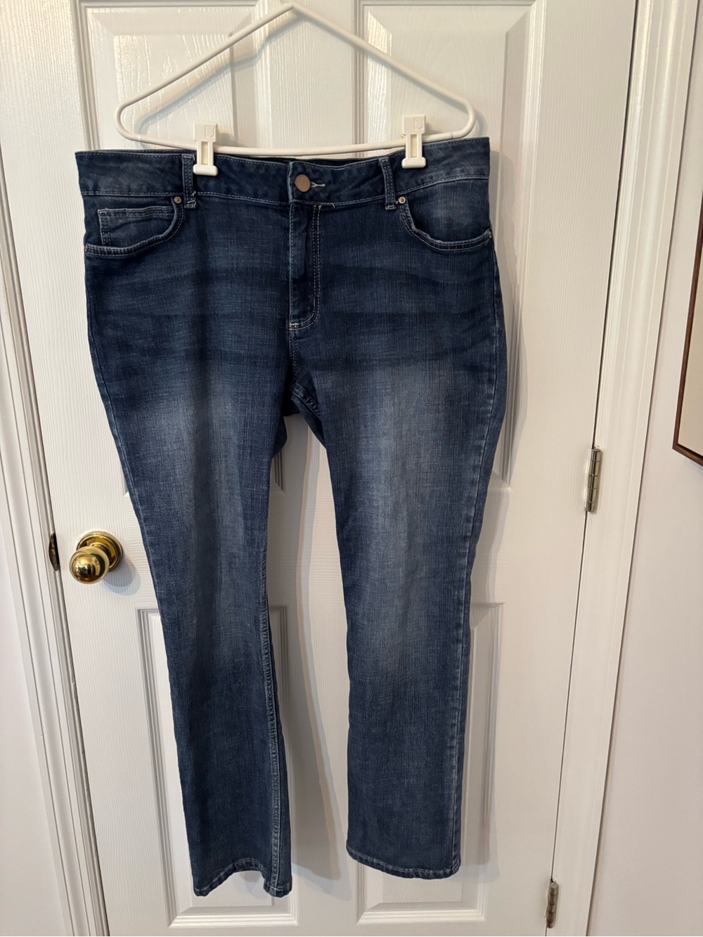 Wrangler Women's Straight Leg Indigo Blue Jeans